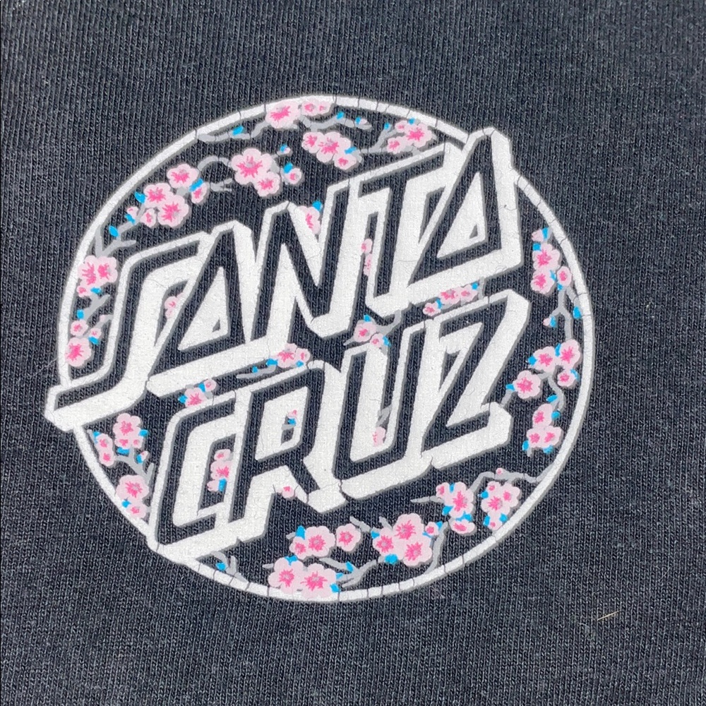 Santa Cruz Skateboards Dark Gray Tee